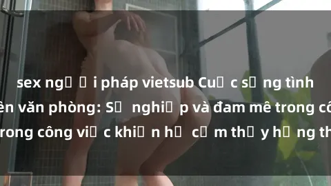 sex người pháp vietsub Cuộc sống tình dục của nhân viên văn phòng: Sự nghiệp và đam mê trong công việc khiến họ cảm thấy hứng thú với tình dục?